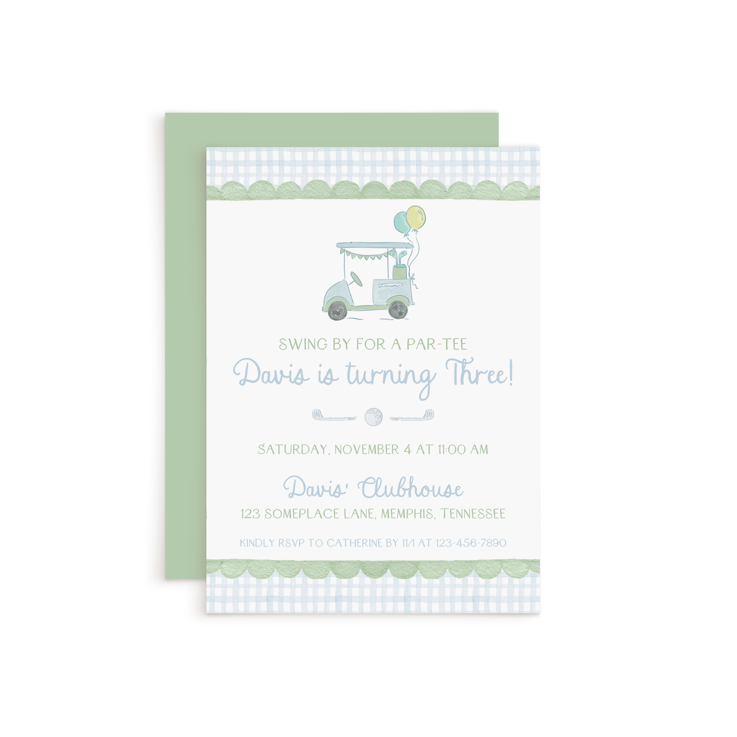Par-tee Golf Invitation #2