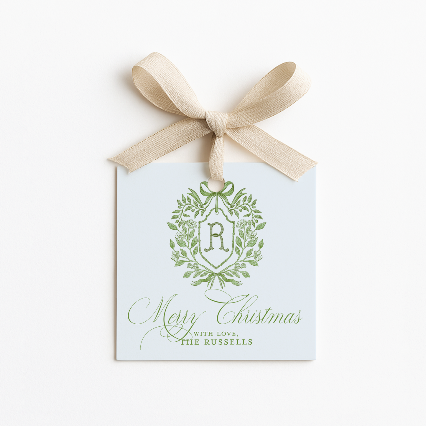 Square Christmas Gift Tags