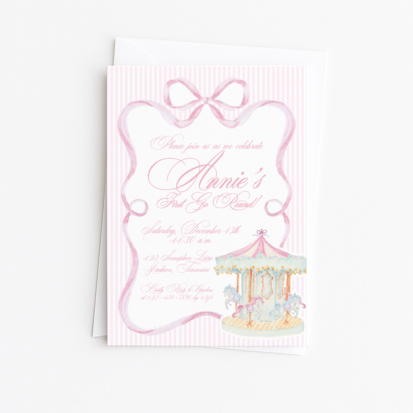 First Go-Round Invitation #4