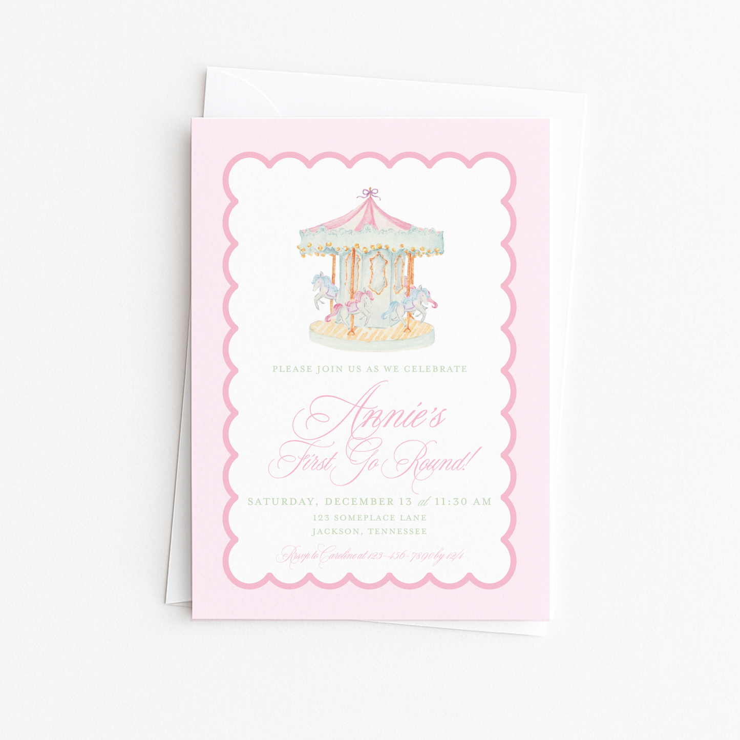 First Go-Round Invitation #7