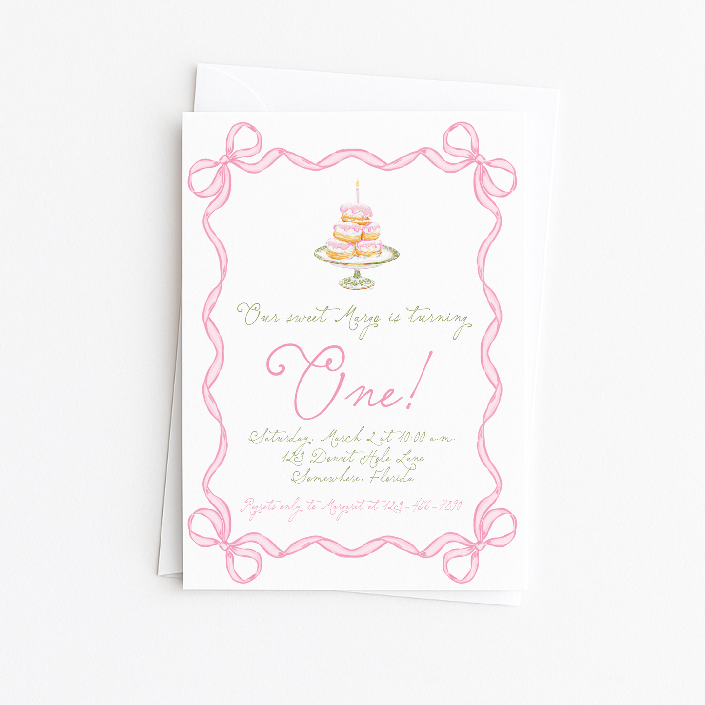 Sweet ONE Invitation #3