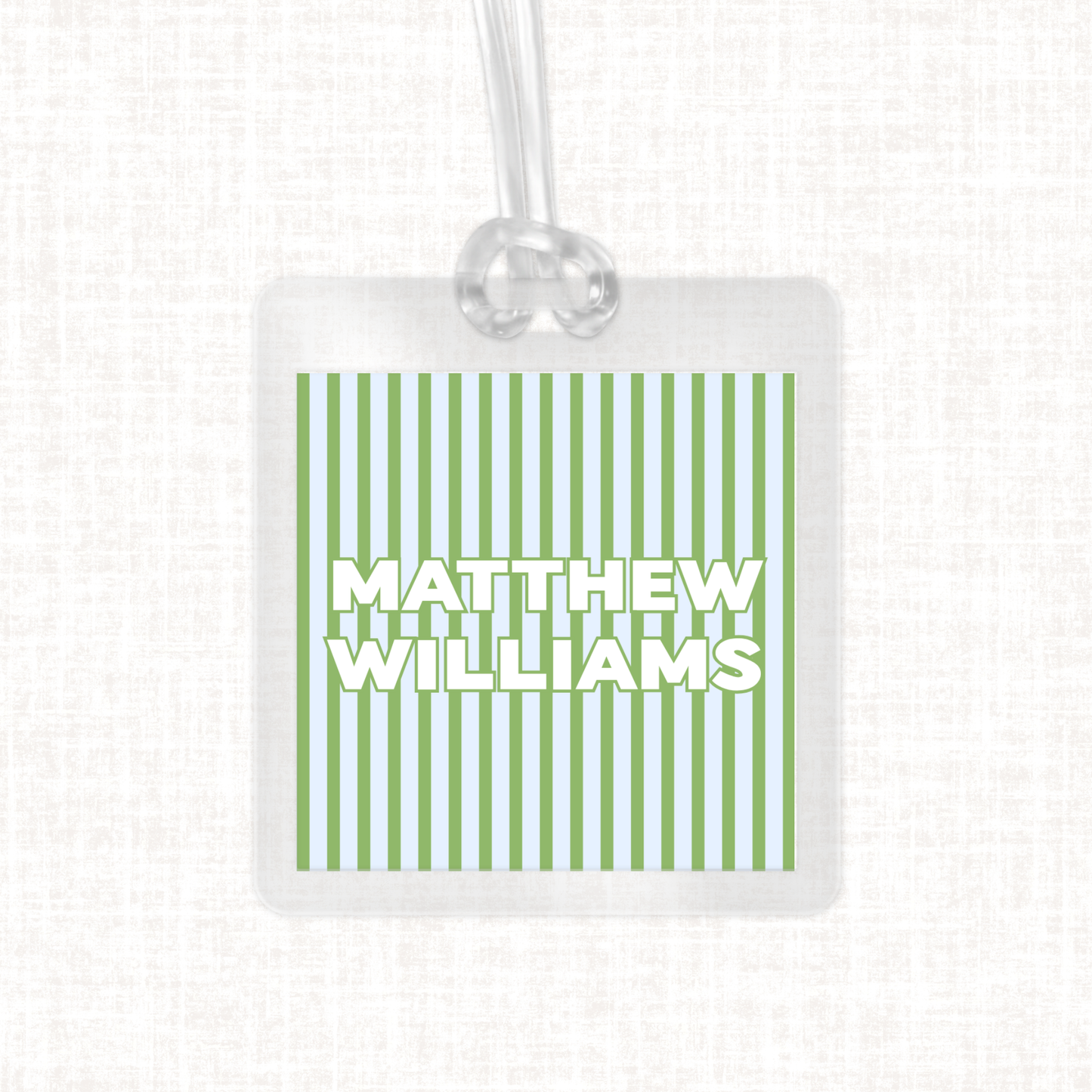 Laminated Bag Tag