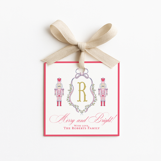 Square Christmas Gift Tags