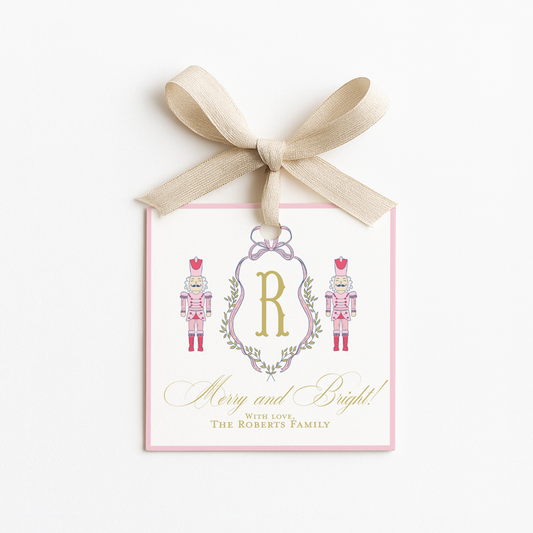 Square Christmas Gift Tags