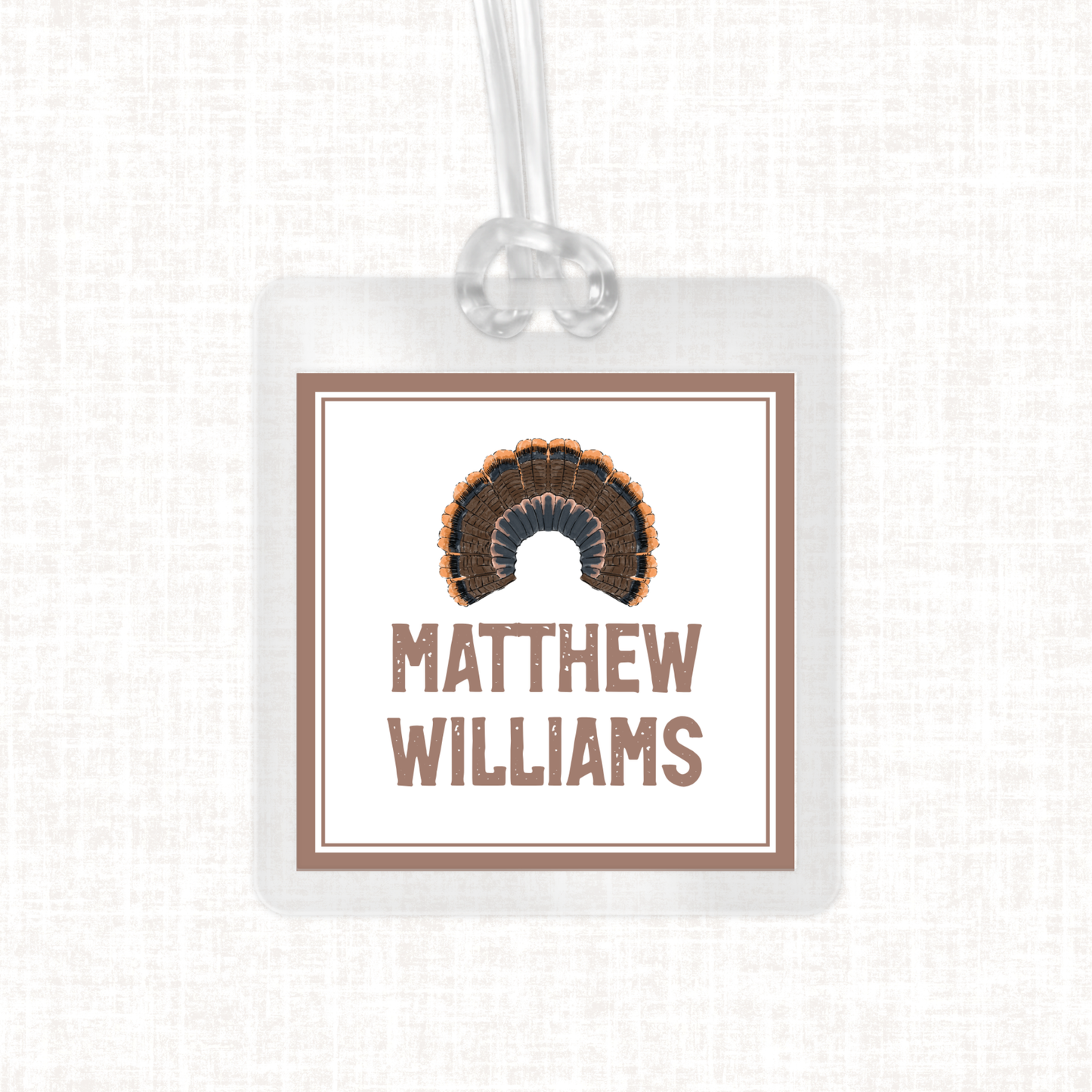 Laminated Bag Tag