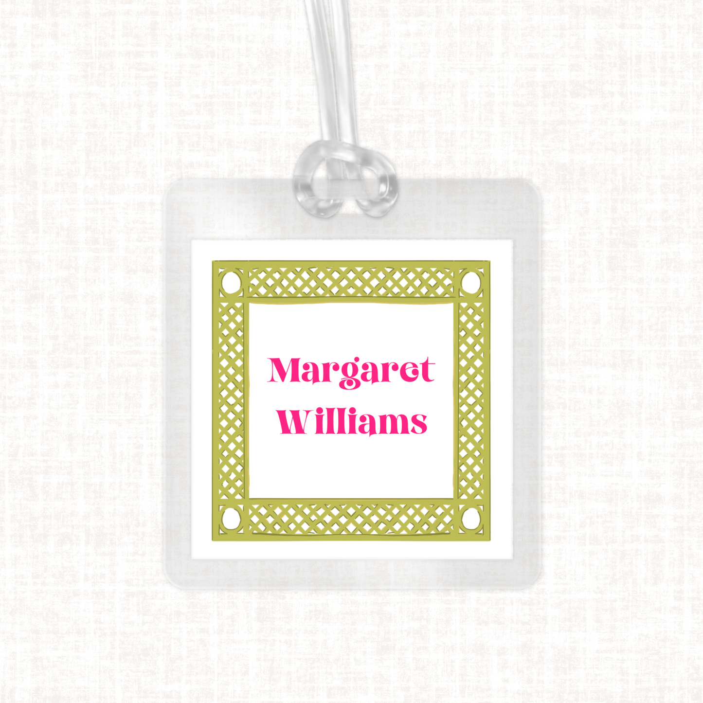 Laminated Bag Tag