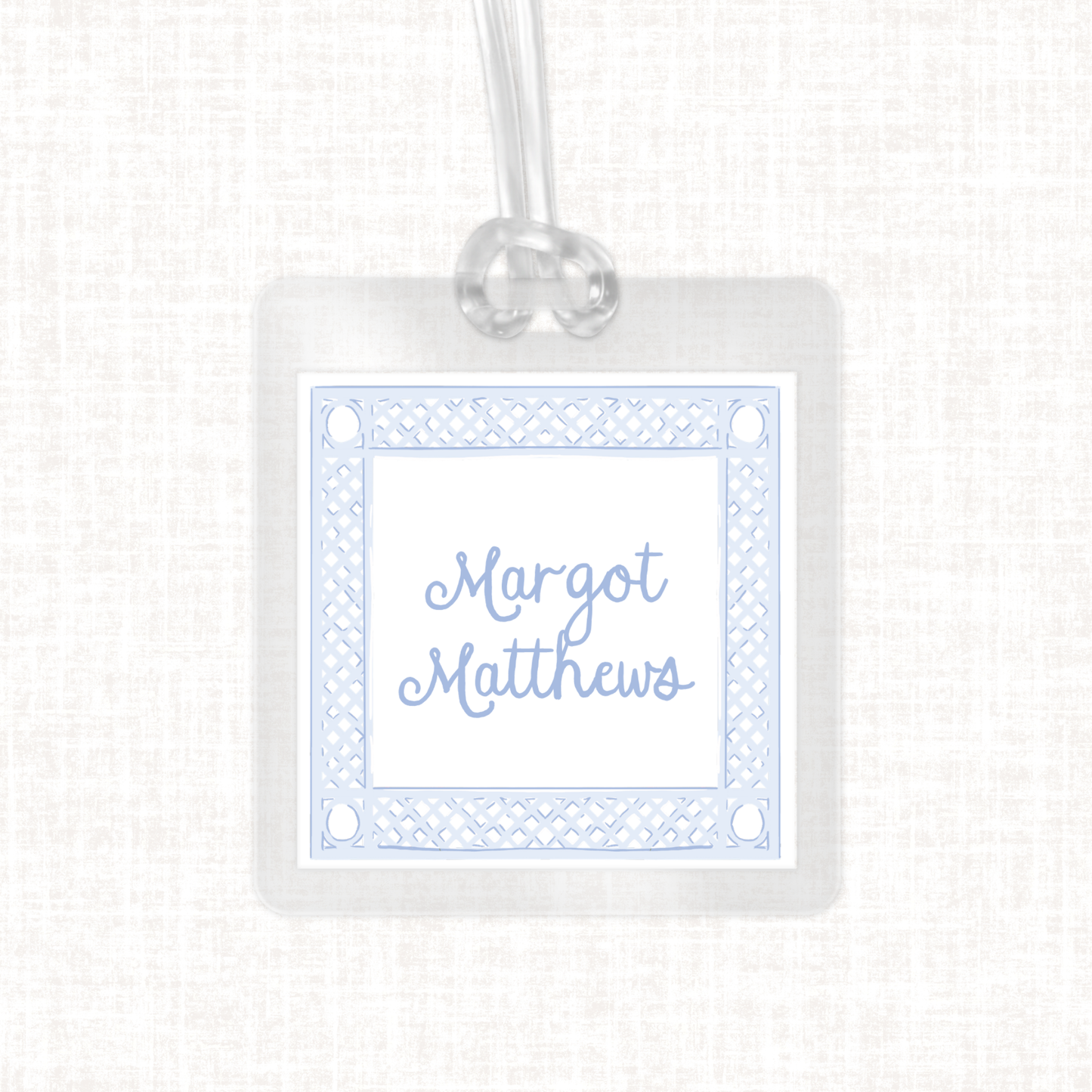Laminated Bag Tag