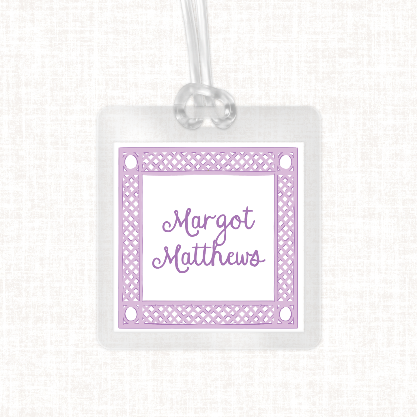 Laminated Bag Tag