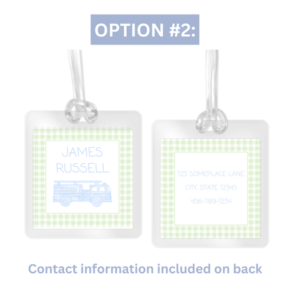 Laminated Bag Tag