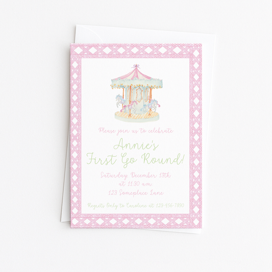 First Go-Round Invitation #1