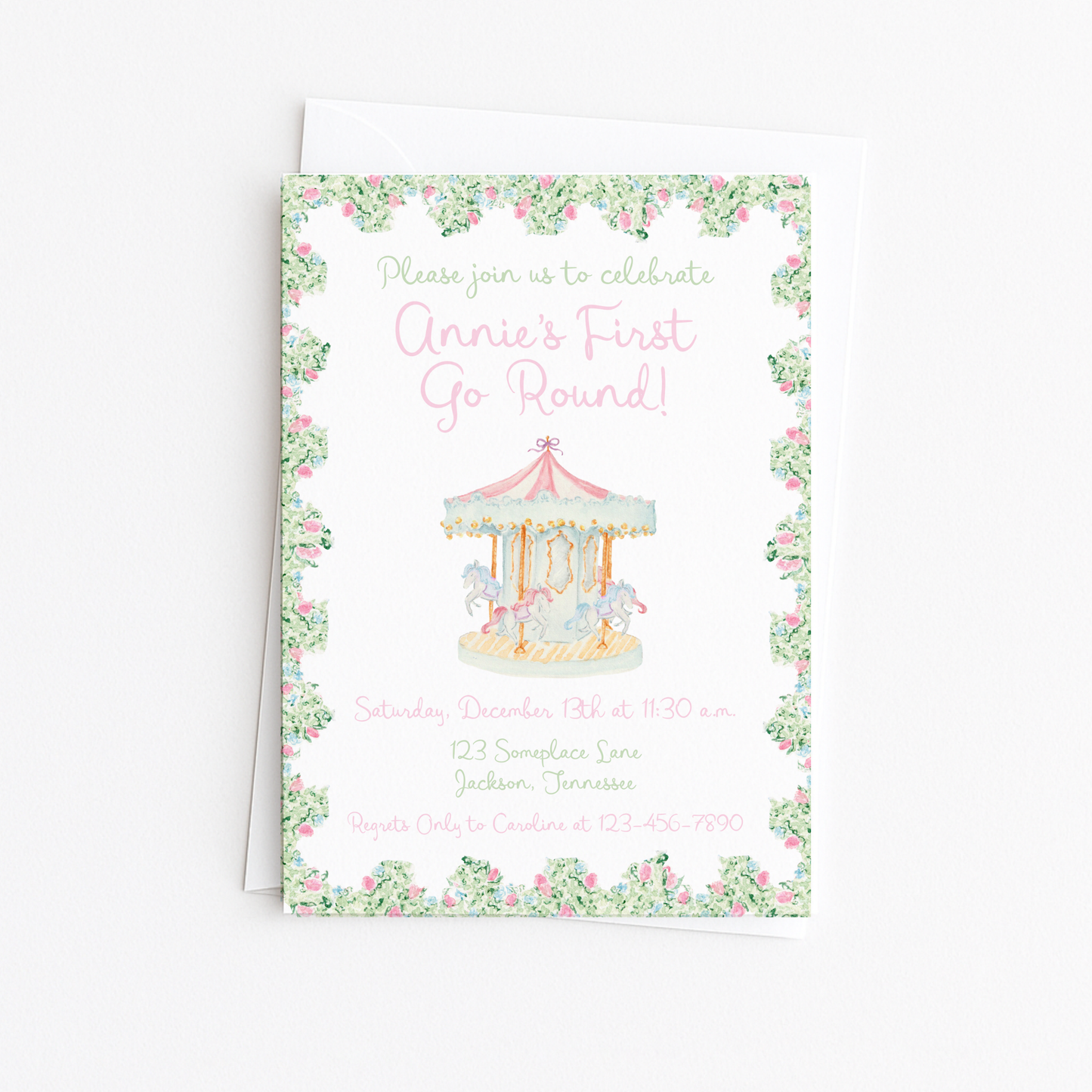 First Go-Round Invitation #2