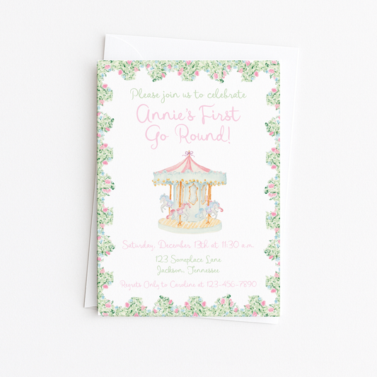 First Go-Round Invitation #2