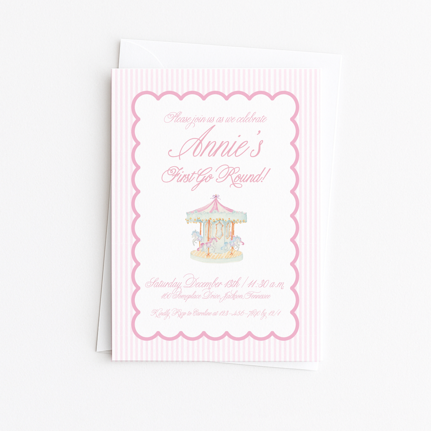 First Go-Round Invitation #5