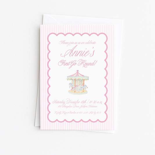 First Go-Round Invitation #5