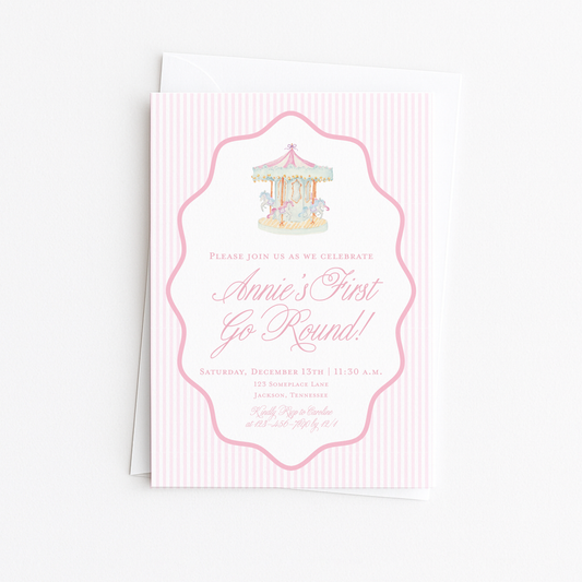 First Go-Round Invitation #6
