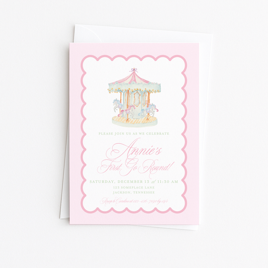 First Go-Round Invitation #7