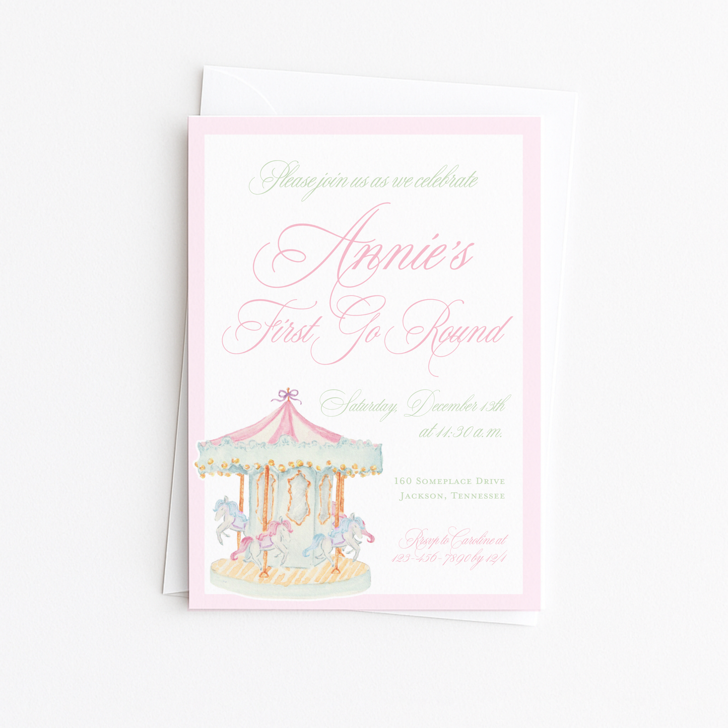 First Go-Round Invitation #8