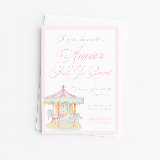 First Go-Round Invitation #8