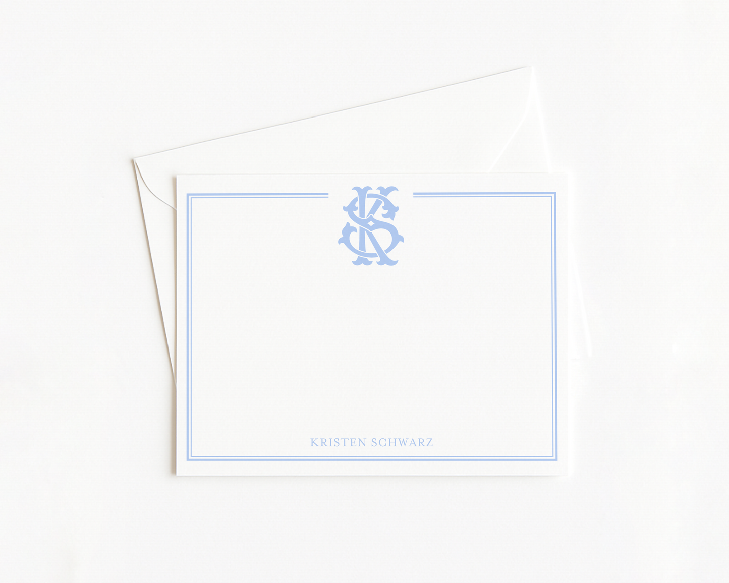 Interlocking Monogram Stationery