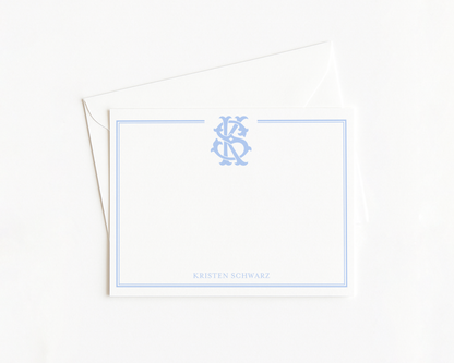 Interlocking Monogram Stationery