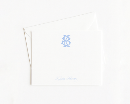 Interlocking Monogram Stationery