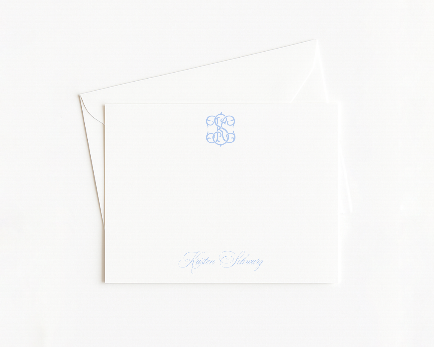 Interlocking Monogram Stationery