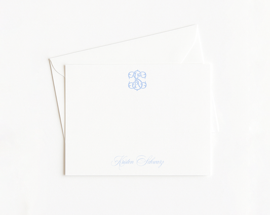 Interlocking Monogram Stationery