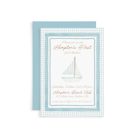 Sail-ebration Invitation #2
