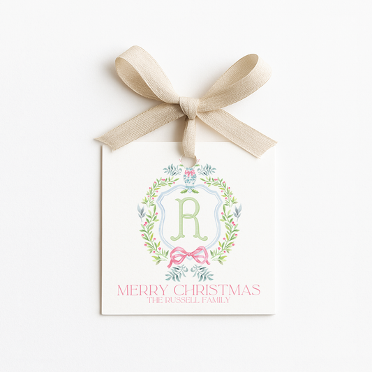 Square Christmas Gift Tags