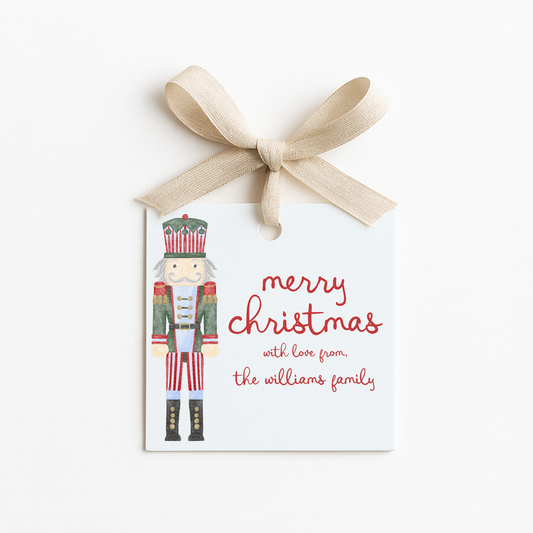 Square Christmas Gift Tags