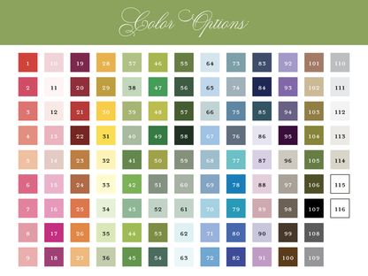 Blue Border Script Stationery