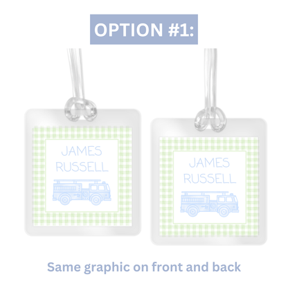 Laminated Bag Tag